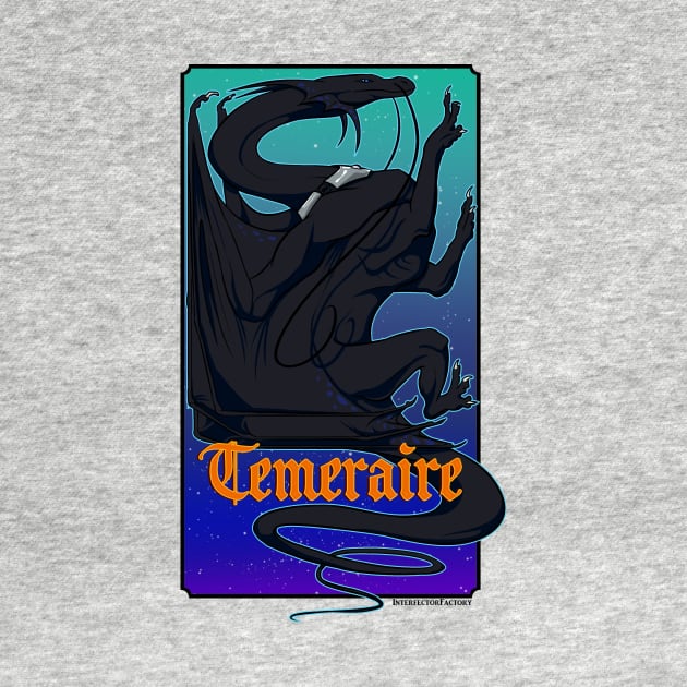 Temeraire dragon art print Naomi Novik by Interfector